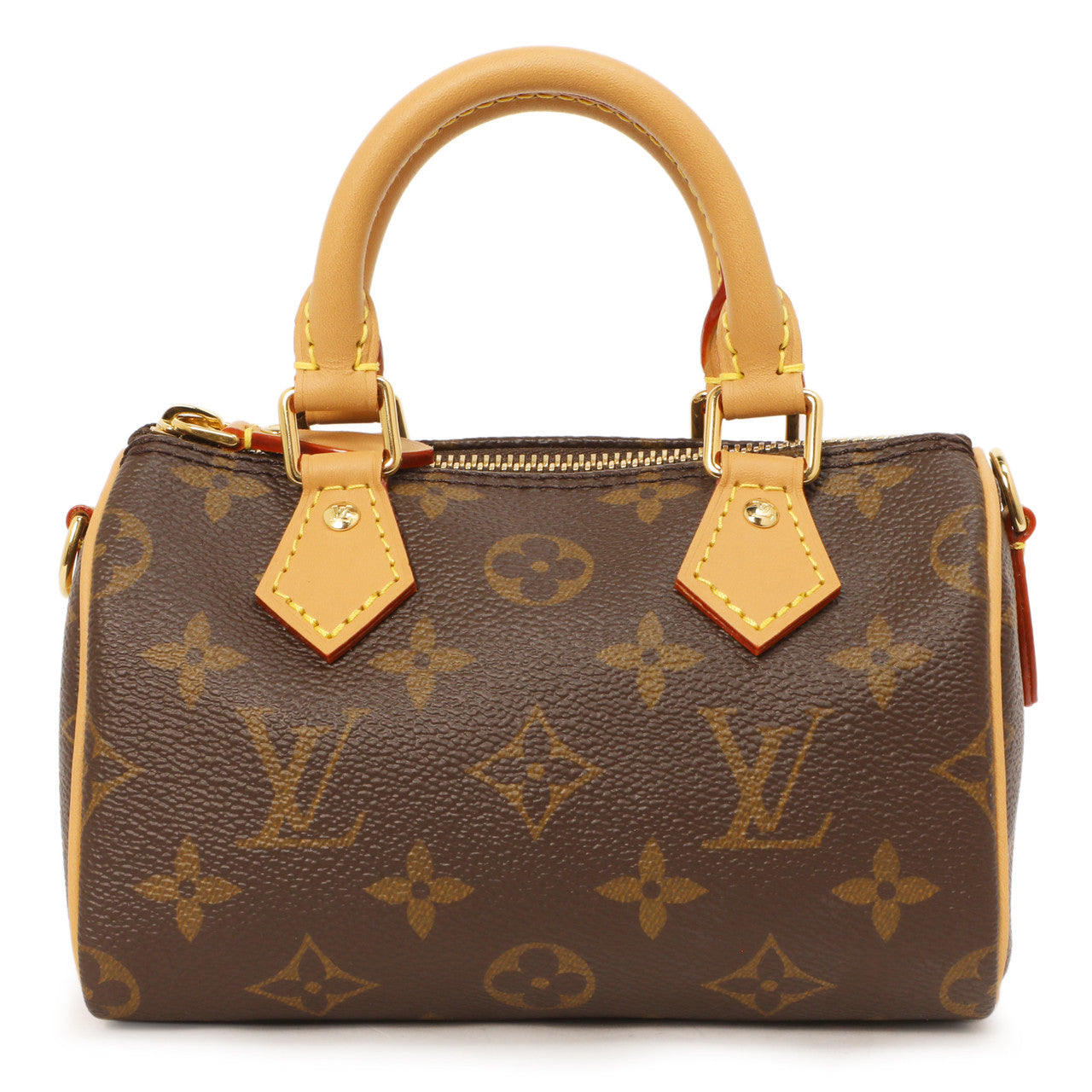Exclusive Louis  Vuitton Monogram Nano Speedy — Detail View