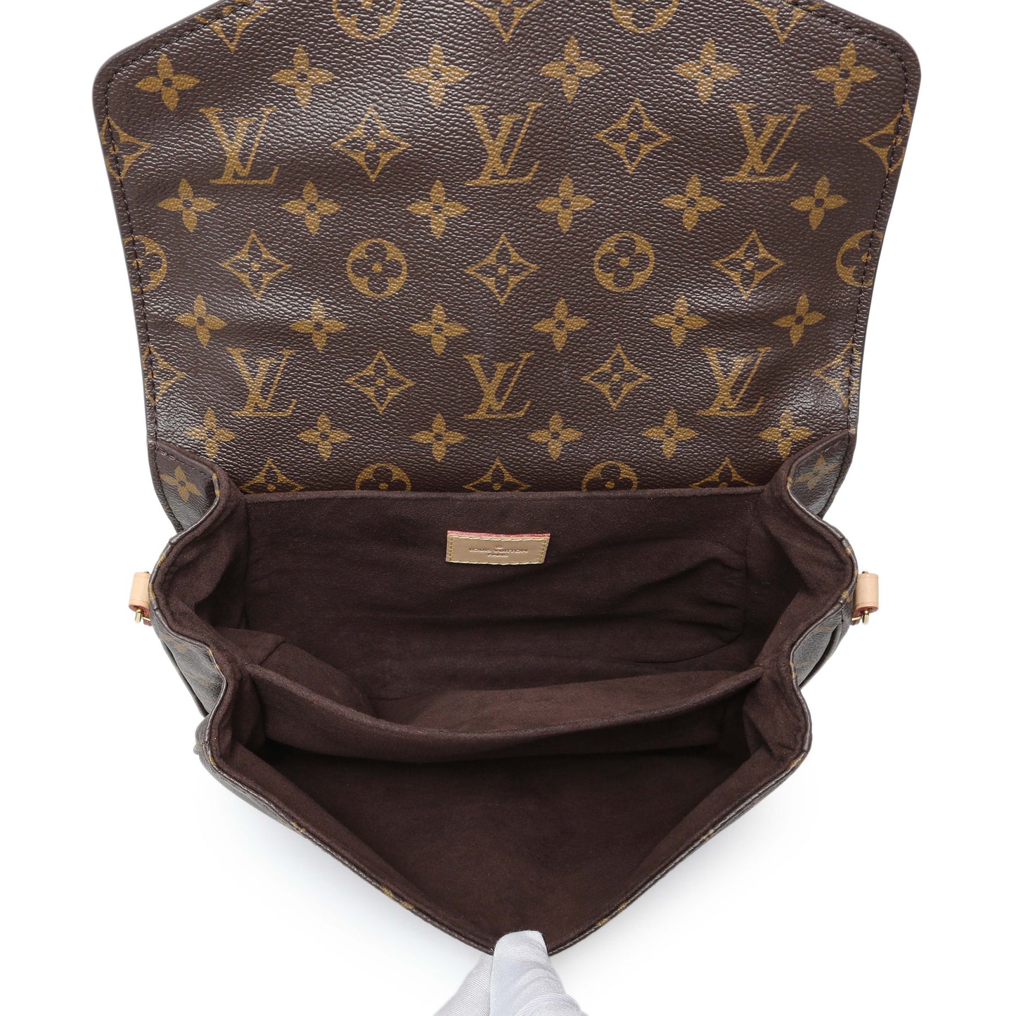 Exclusive Louis Vuitton Monogram Pochette Metis — Top View
