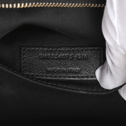 Exclusive Saint Laurent Black Patent Matelasse Monogram Mini Vicky Camera Bag — Alternate View 10