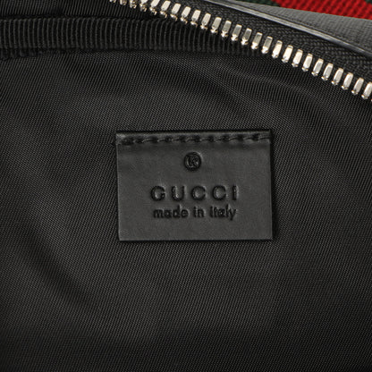 Exclusive Gucci GG Supreme Monogram Web Belt Bag — Lifestyle View