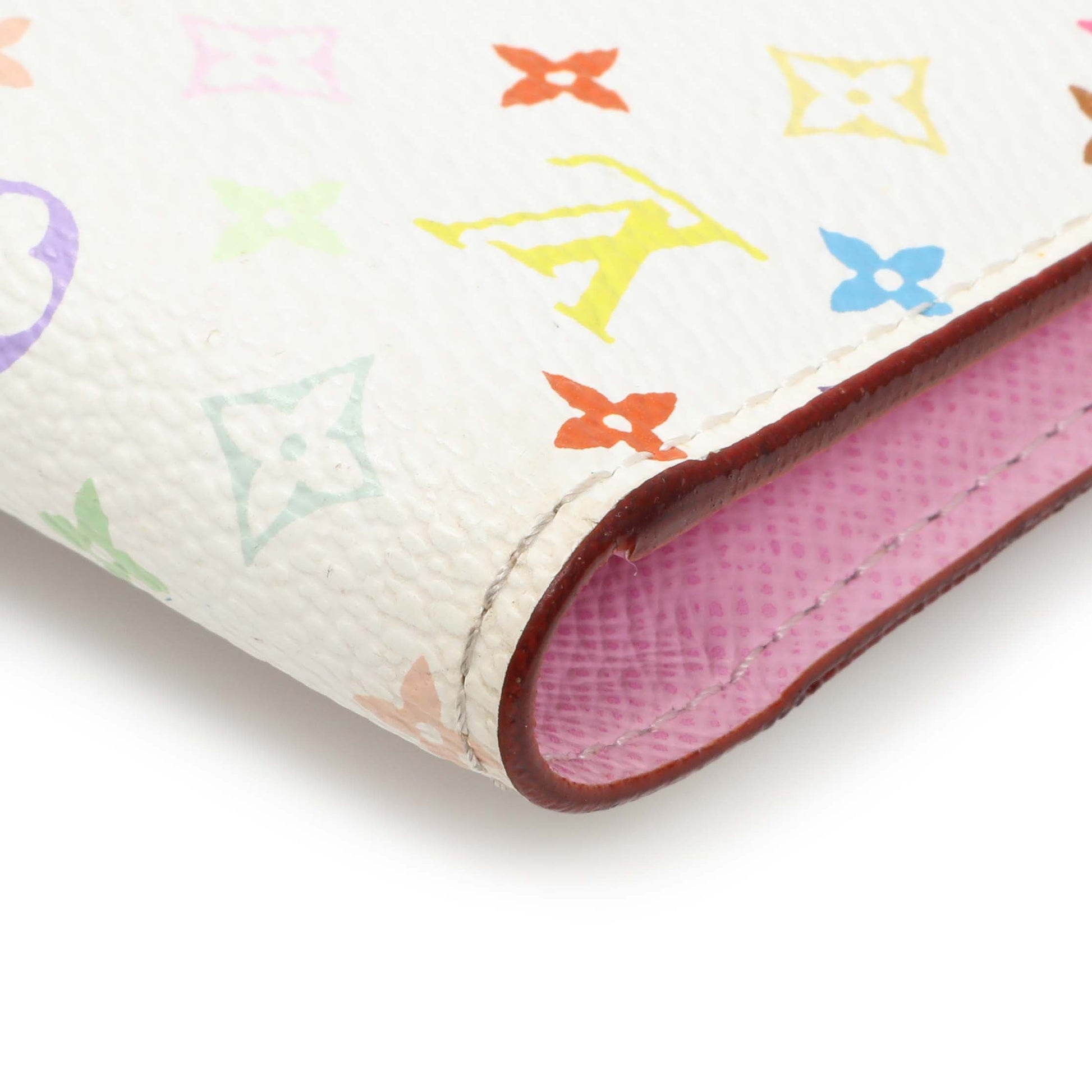 Exclusive Louis Vuitton White Monogram Multicolor Eugenie Wallet — Alternate View 7