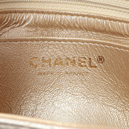 Exclusive Chanel Metallic Quilted Mini Square Flap — Alternate View 12