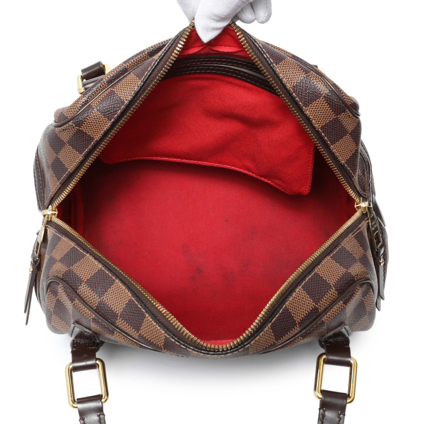 Exclusive Louis Vuitton Damier Ebene Rivington PM — Alternate View 8
