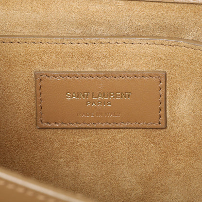 Exclusive Saint Laurent Beige Sunset Top Handle Bag — Alternate View 9