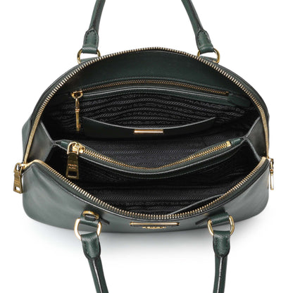 Exclusive Prada Green Saffiano Medium Promenade Tote — Alternate View 8