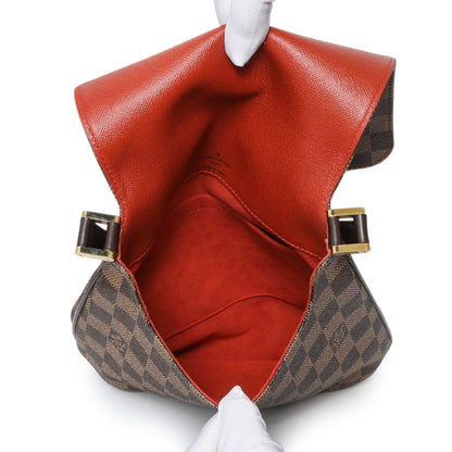 Exclusive Louis Vuitton Damier Ebene Musette Salsa — Top View