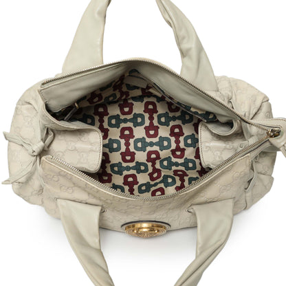 Exclusive Gucci Guccissima Cream Hysteria Handbag — Alternate View 8