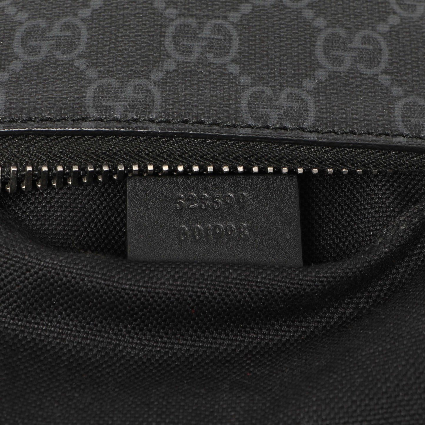 Exclusive Gucci GG Supreme Monogram Web Small Flat Messenger Bag — Alternate View 7