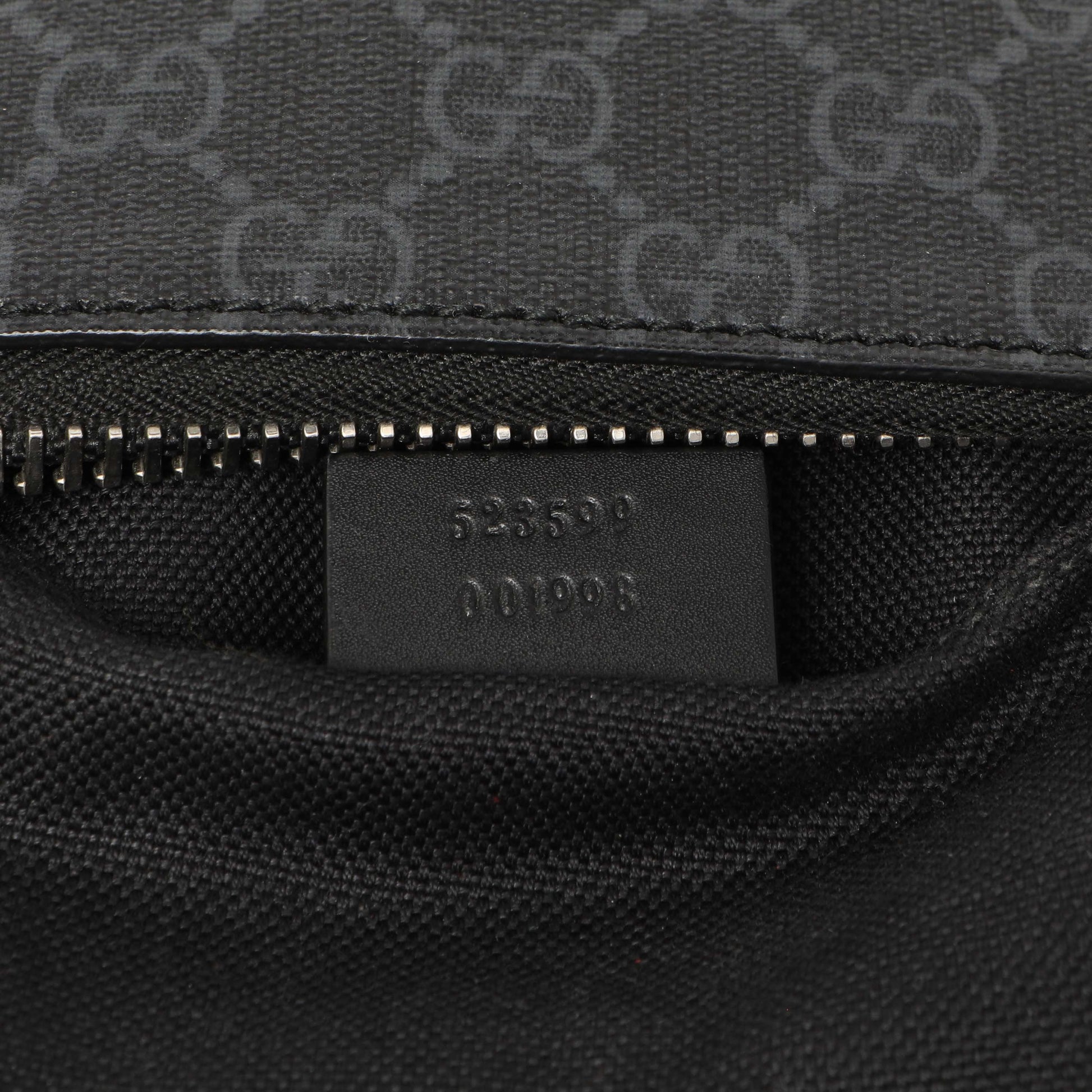 Exclusive Gucci GG Supreme Monogram Web Small Flat Messenger Bag — Alternate View 7