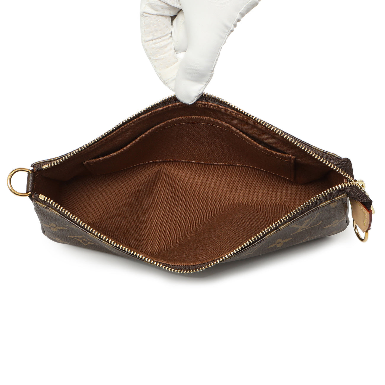 Exclusive Louis Vuitton Monogram Pochette Accessories NM — Top View