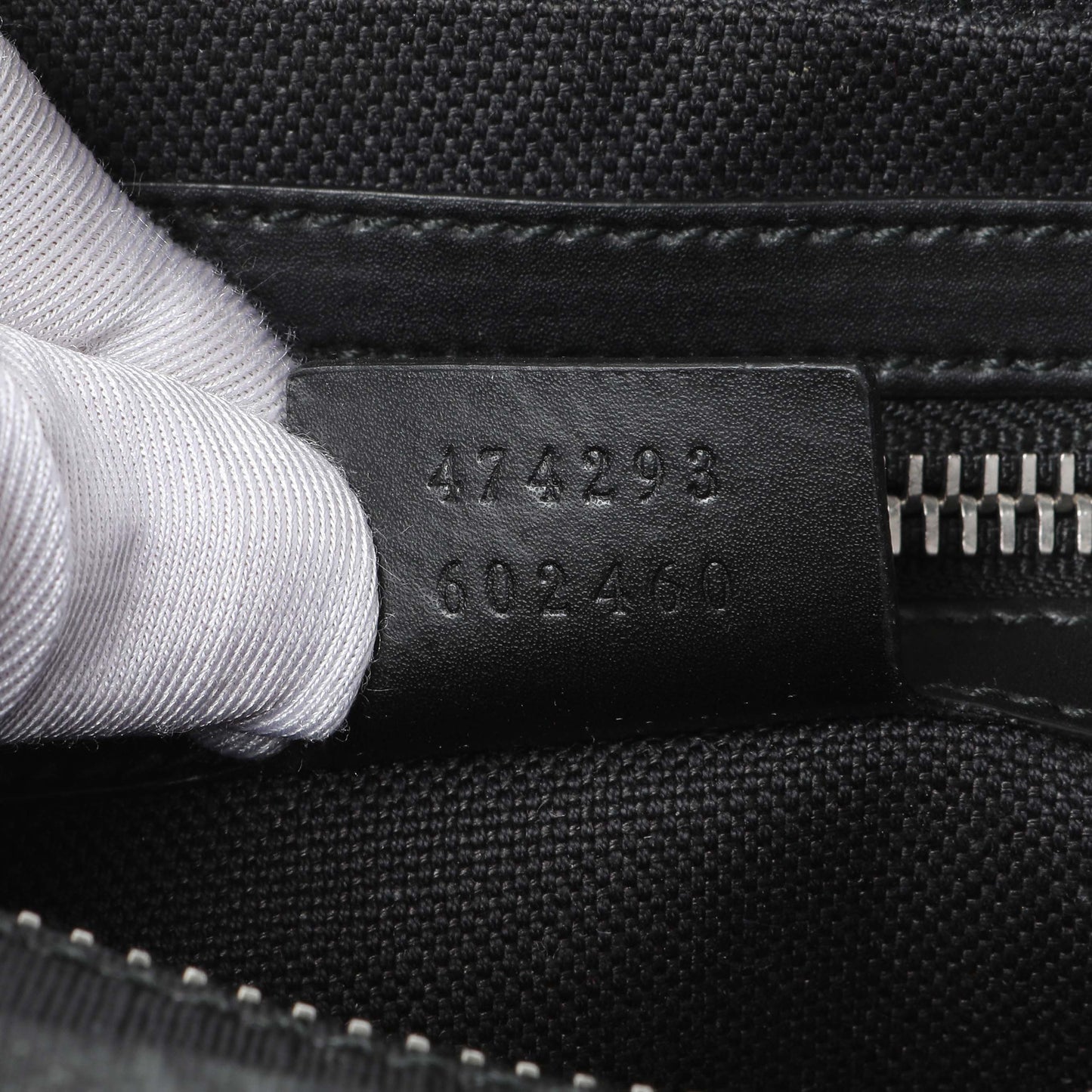 Exclusive Gucci Black GG Supreme Tigers Belt Bag — Lifestyle View