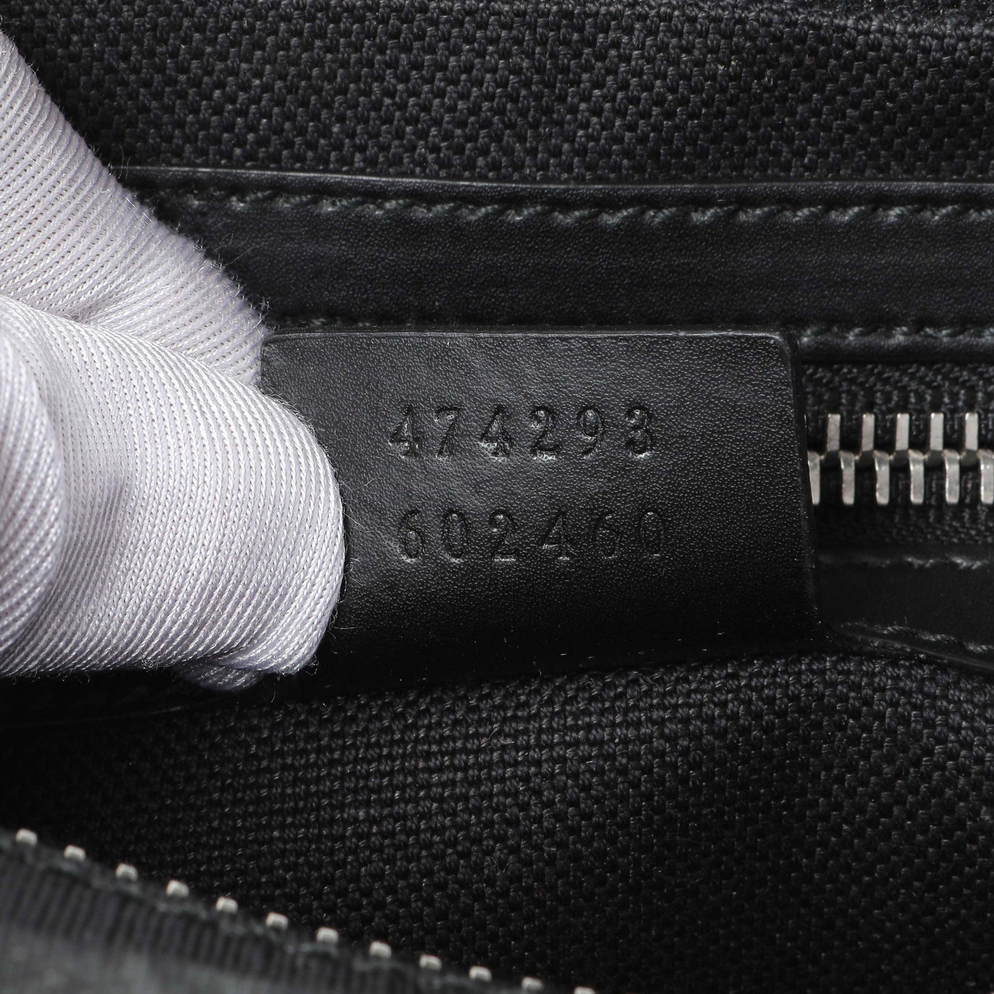 Exclusive Gucci Black GG Supreme Tigers Belt Bag — Lifestyle View