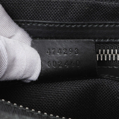 Exclusive Gucci Black GG Supreme Tigers Belt Bag — Lifestyle View