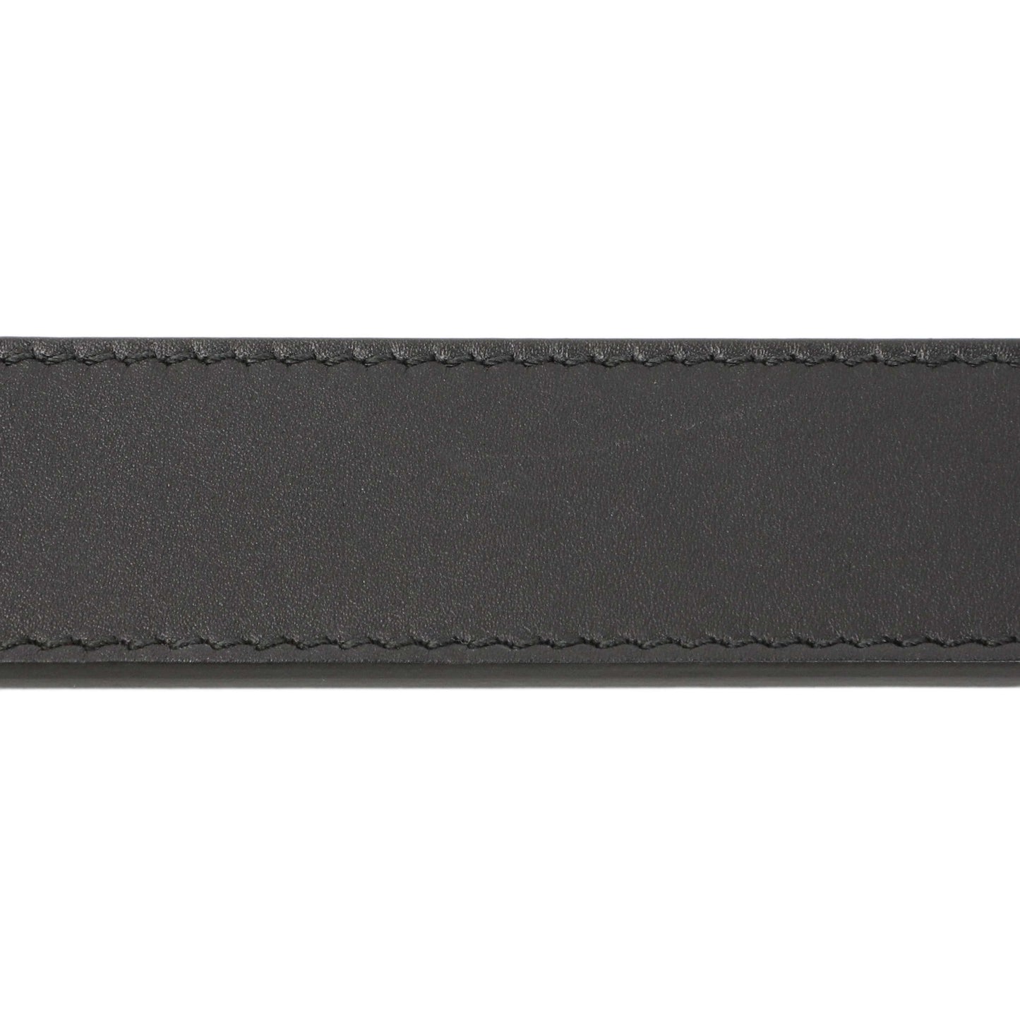 Exclusive Gucci Black Calfskin Double G 30mm Belt — Lifestyle View