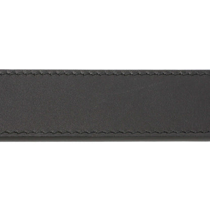 Exclusive Gucci Black Calfskin Double G 30mm Belt — Lifestyle View