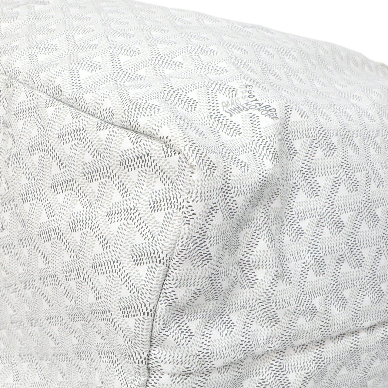 Exclusive Goyard White Goyardine Saint Louis GM — Lifestyle View