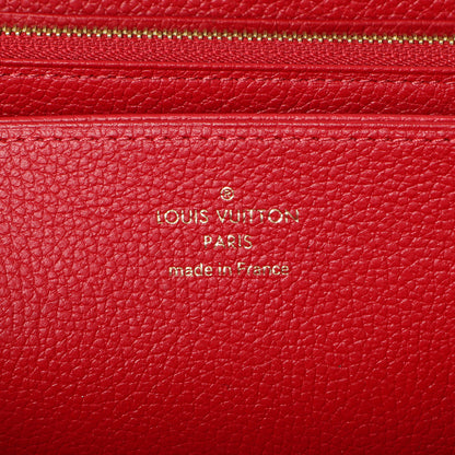 Exclusive Louis Vuitton Cherry Empreinte Zippy Wallet — Detail View