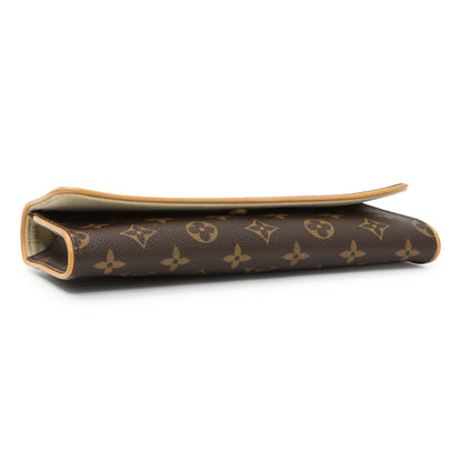 Exclusive Louis Vuitton Monogram Pochette Twin GM — Back View