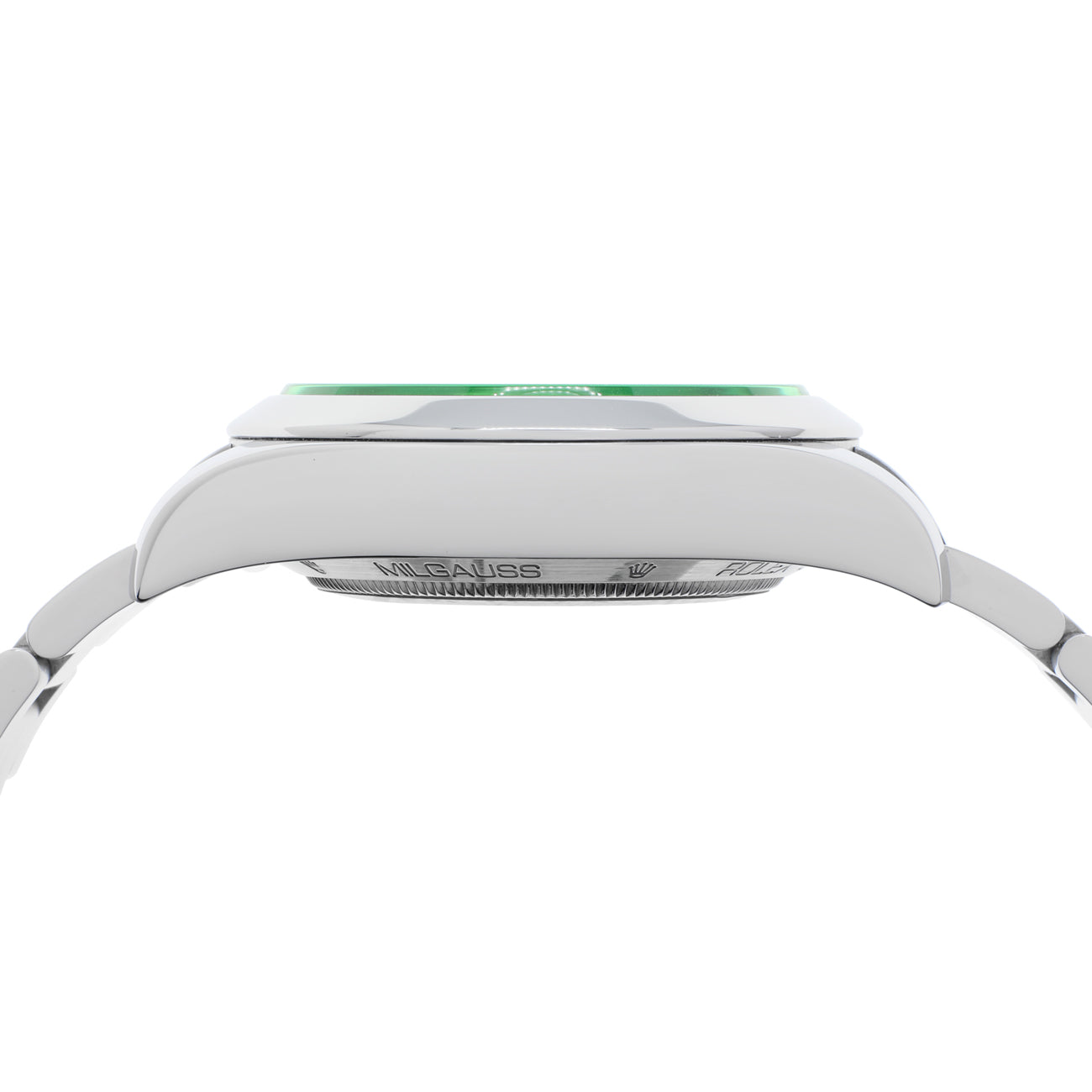 Exclusive Rolex Stainless Steel Oyster Perpetual Milgauss 116400GV — Back View