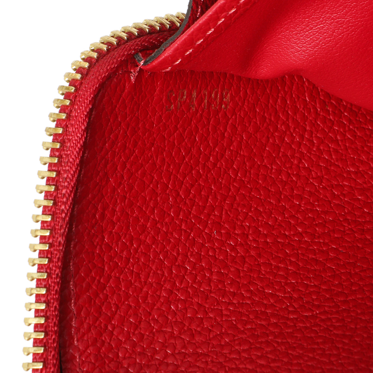 Exclusive Louis Vuitton Cherry Empreinte Zippy Wallet — Lifestyle View
