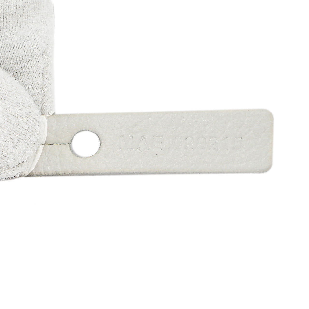 Exclusive Goyard White Goyardine Saint Louis GM — Side View