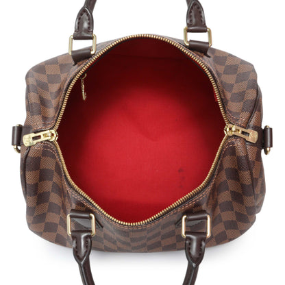 Exclusive Louis Vuitton Damier Ebene Speedy Bandouliere 30 — Alternate View 8