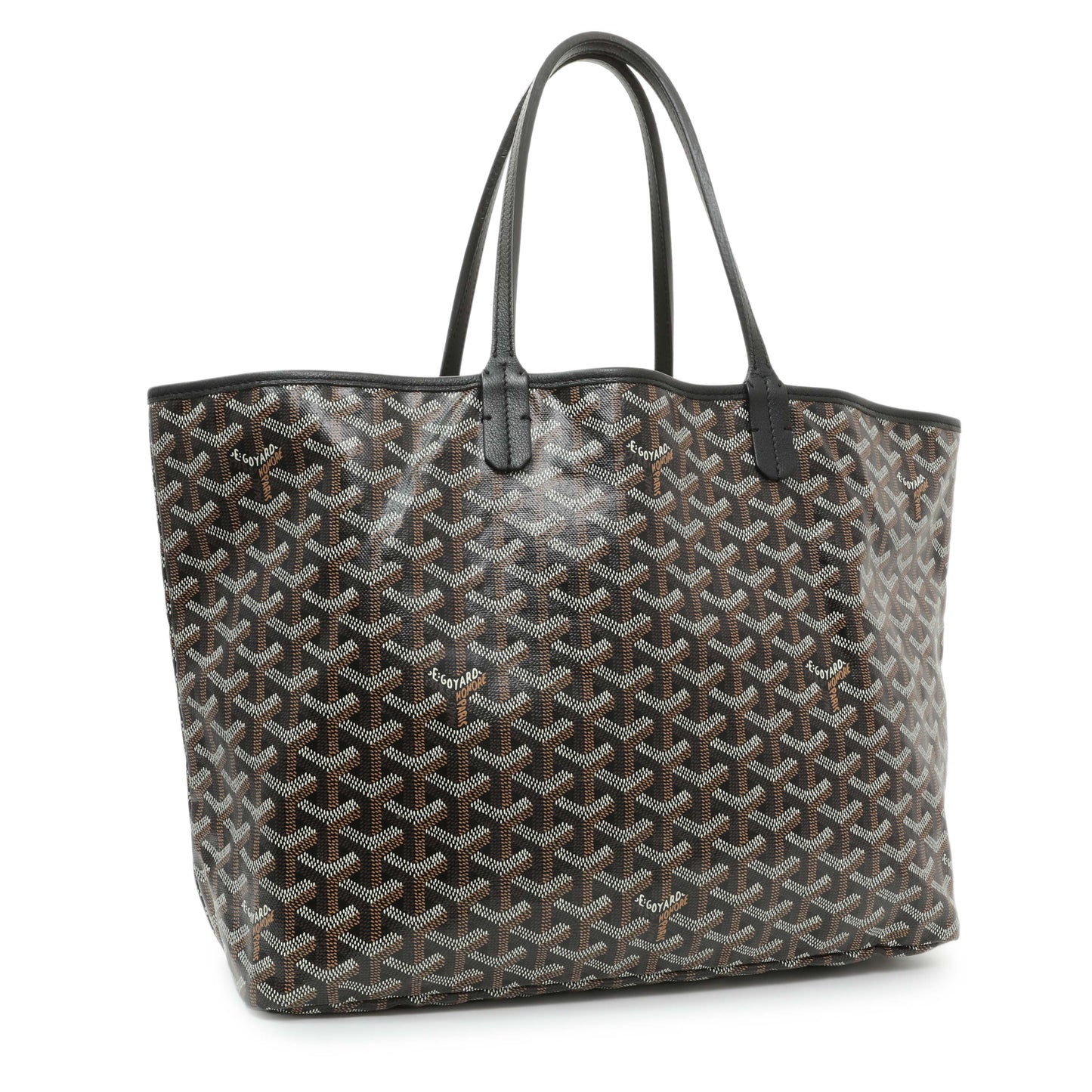 Exclusive Goyard Black Saint Louis Tote PM — Side View