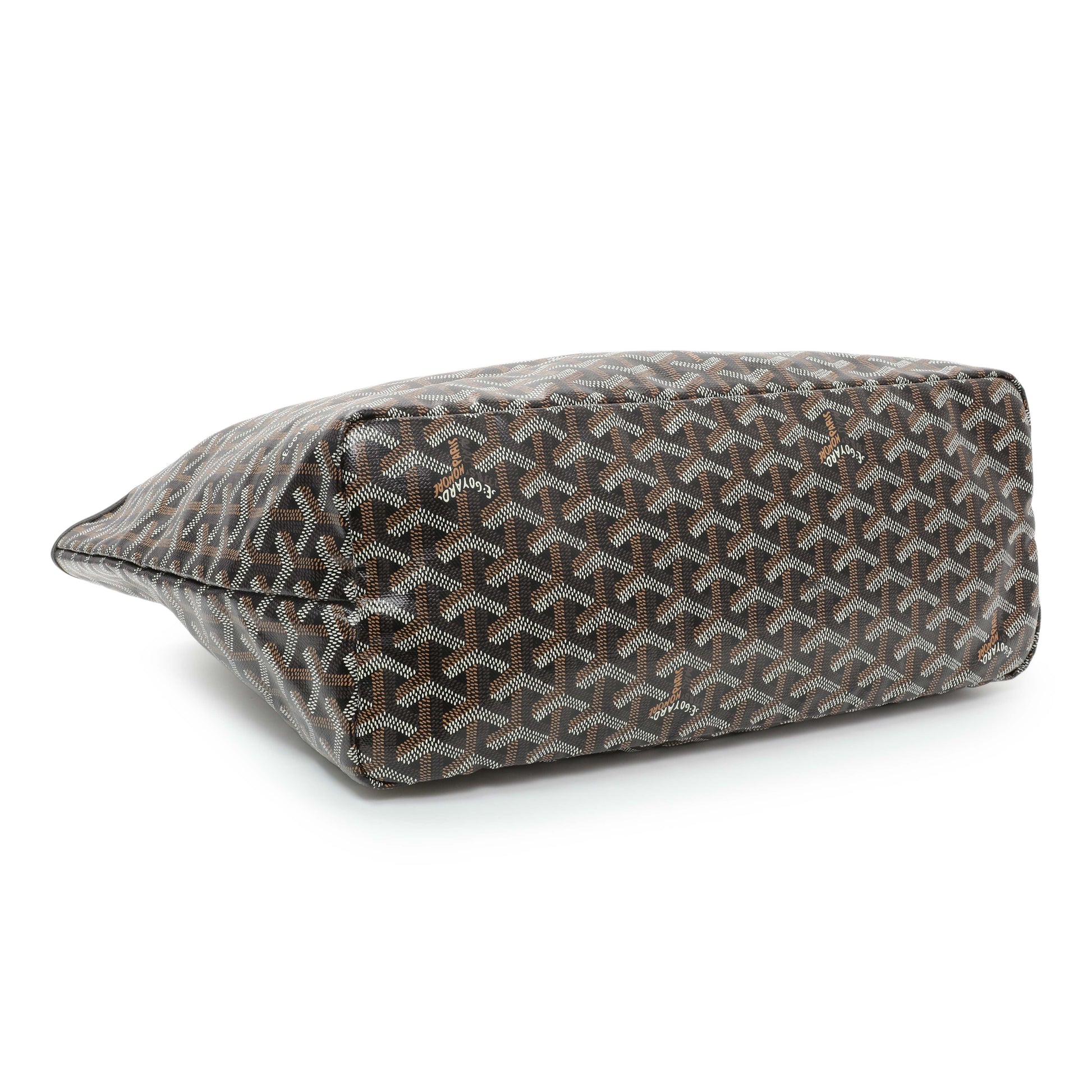 Exclusive Goyard Black Saint Louis Tote PM — Back View