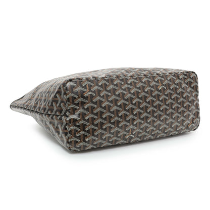 Exclusive Goyard Black Saint Louis Tote PM — Back View
