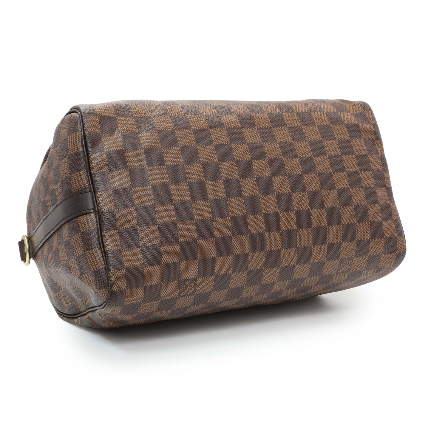 Exclusive Louis Vuitton Damier Ebene Speedy Bandouliere 30 — Back View