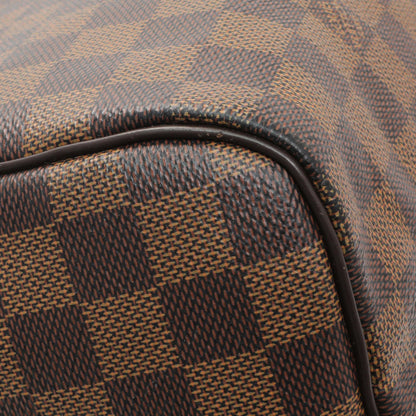 Exclusive Louis Vuitton Damier Ebene Speedy Bandouliere 30 — Top View