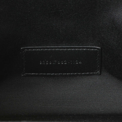 Exclusive Saint Laurent Grain De Poudre Matelasse Chevron Monogram Envelope Clutch — Lifestyle View
