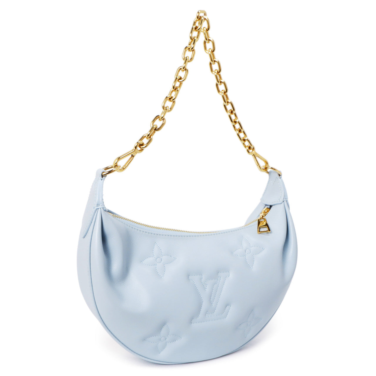 Exclusive Louis Vuitton Blue Glacier Calfskin Over The Moon — Side View