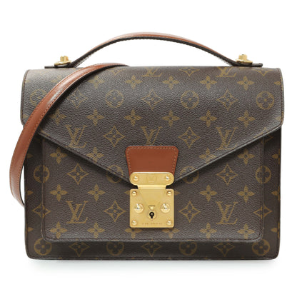 Exclusive Louis Vuitton Monogram Monceau 28 — Front View