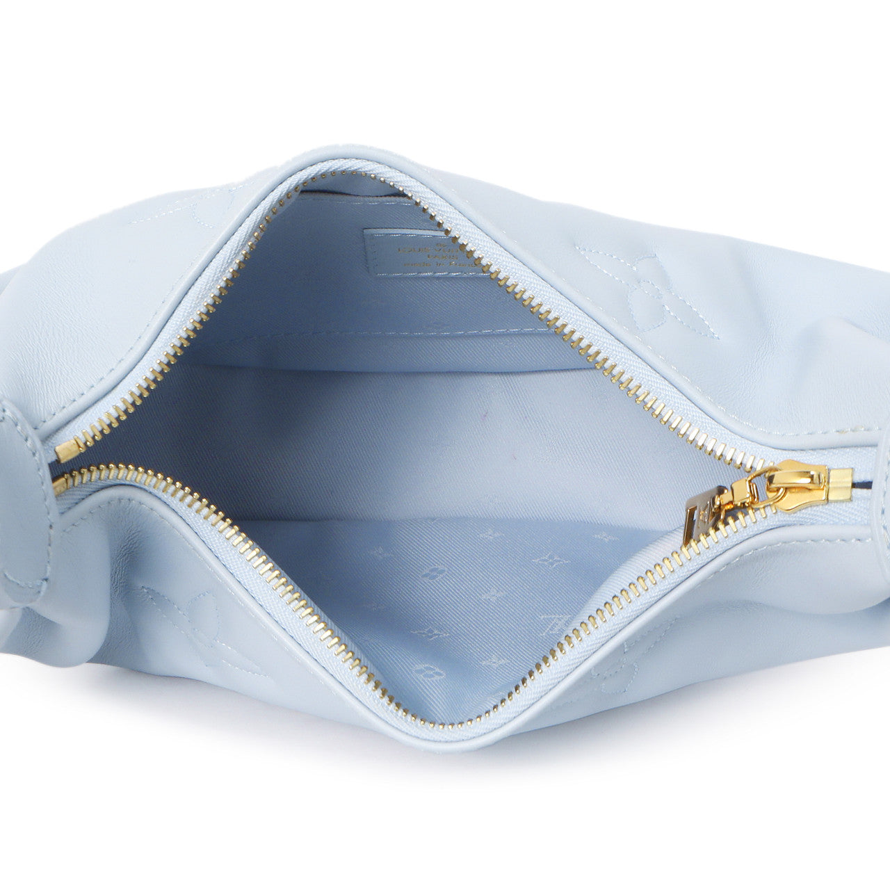 Exclusive Louis Vuitton Blue Glacier Calfskin Over The Moon — Top View