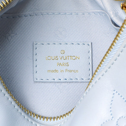 Exclusive Louis Vuitton Blue Glacier Calfskin Over The Moon — Detail View