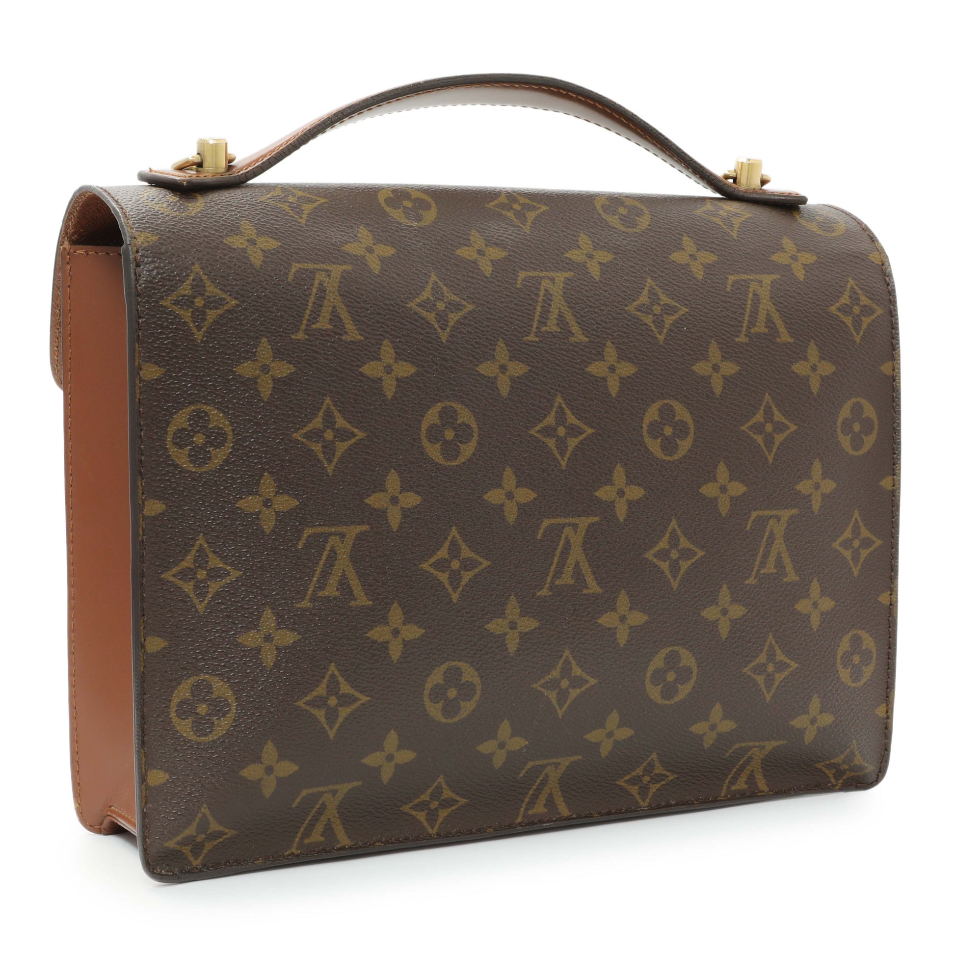 Exclusive Louis Vuitton Monogram Monceau 28 — Side View