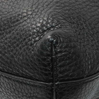 Exclusive Gucci Black Pebbled Calfskin Medium Soho Messenger Bag — Alternate View 7