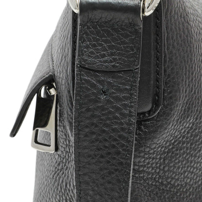 Exclusive Gucci Black Pebbled Calfskin Medium Soho Messenger Bag — Alternate View 11