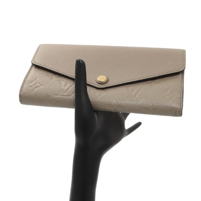 Exclusive Louis Vuitton Tourterelle Empreinte Sarah Wallet — Alternate View 10