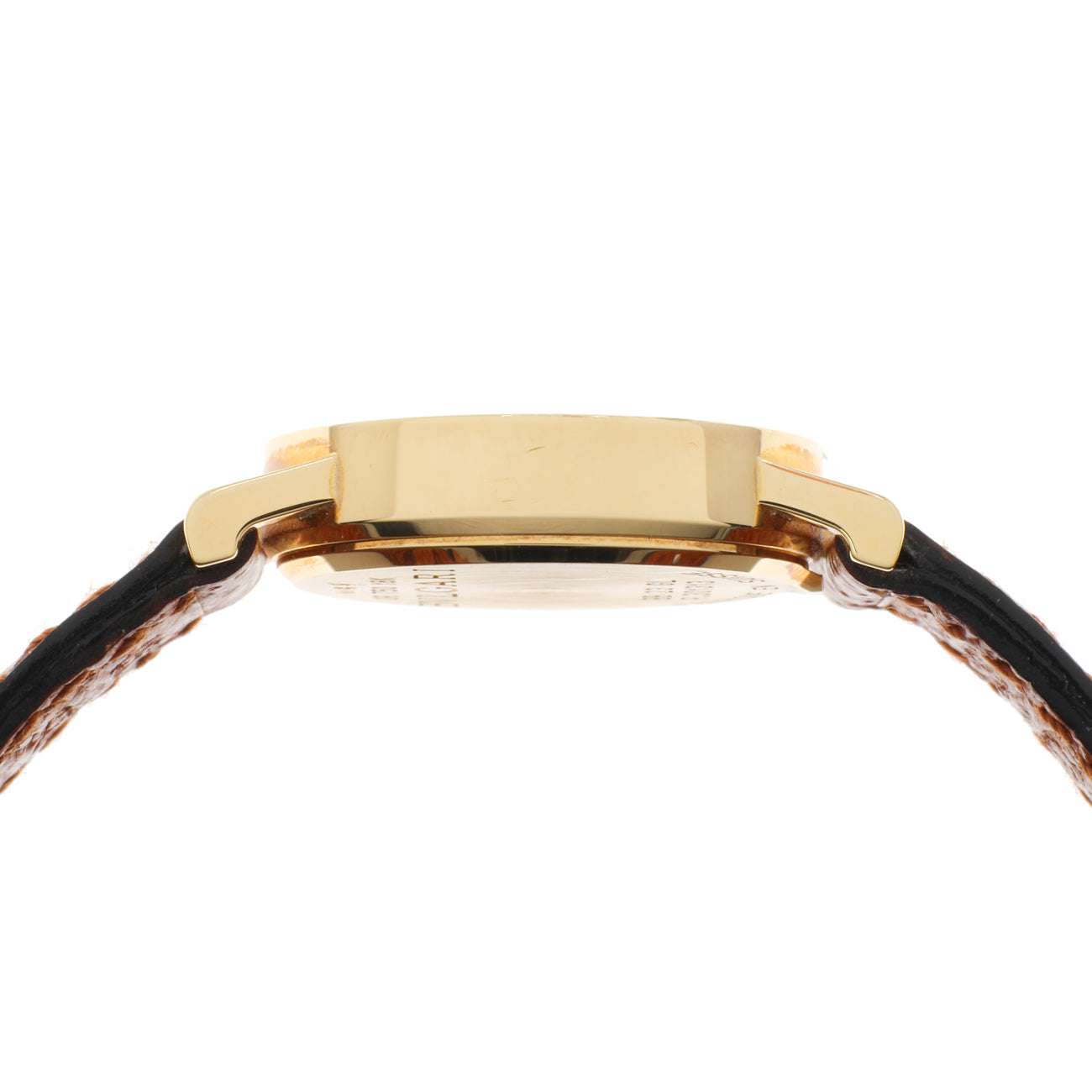 Exclusive Bulgari 18K Yellow Gold 23mm Quartz Watch BB 23 GL — Top View