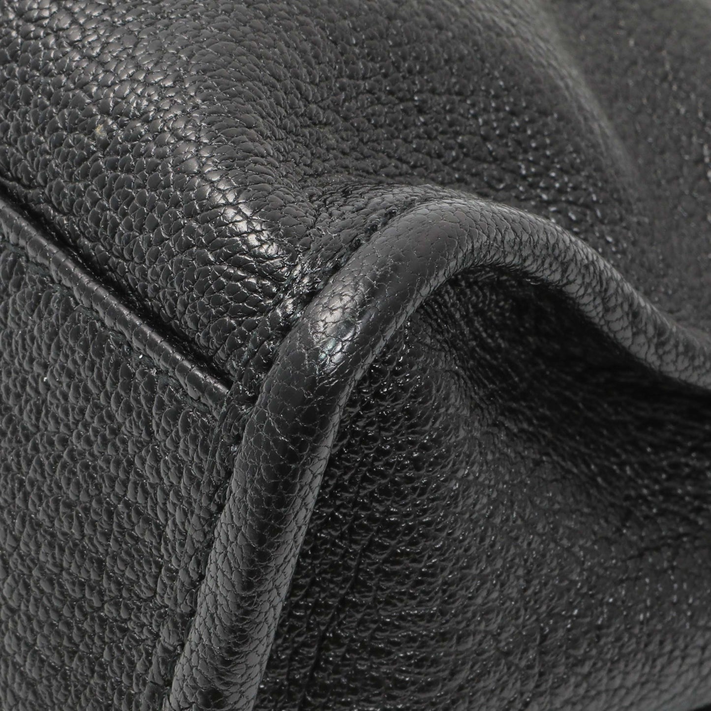 Exclusive Balenciaga Black Chevre Metallic Edge Mini City — Alternate View 7