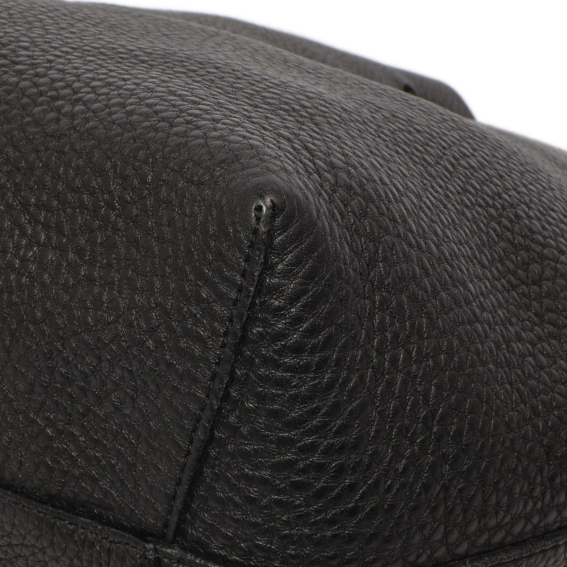 Exclusive Mansur Gavriel Black Tumbled Calfskin Bucket Bag — Alternate View 7