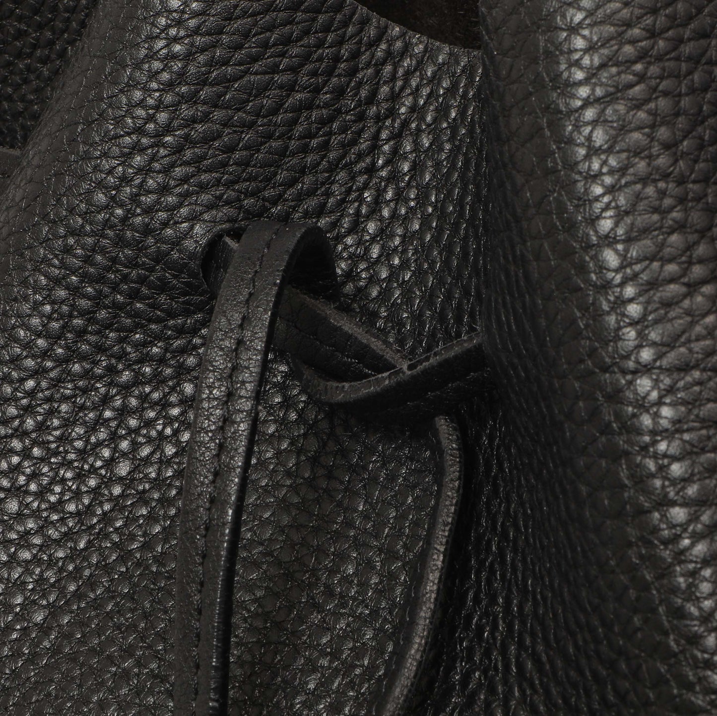 Exclusive Mansur Gavriel Black Tumbled Calfskin Bucket Bag — Alternate View 8
