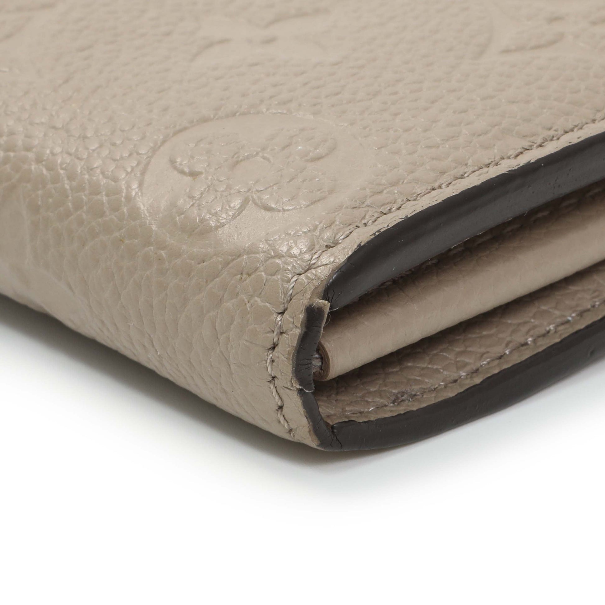 Exclusive Louis Vuitton Tourterelle Empreinte Sarah Wallet — Alternate View 7