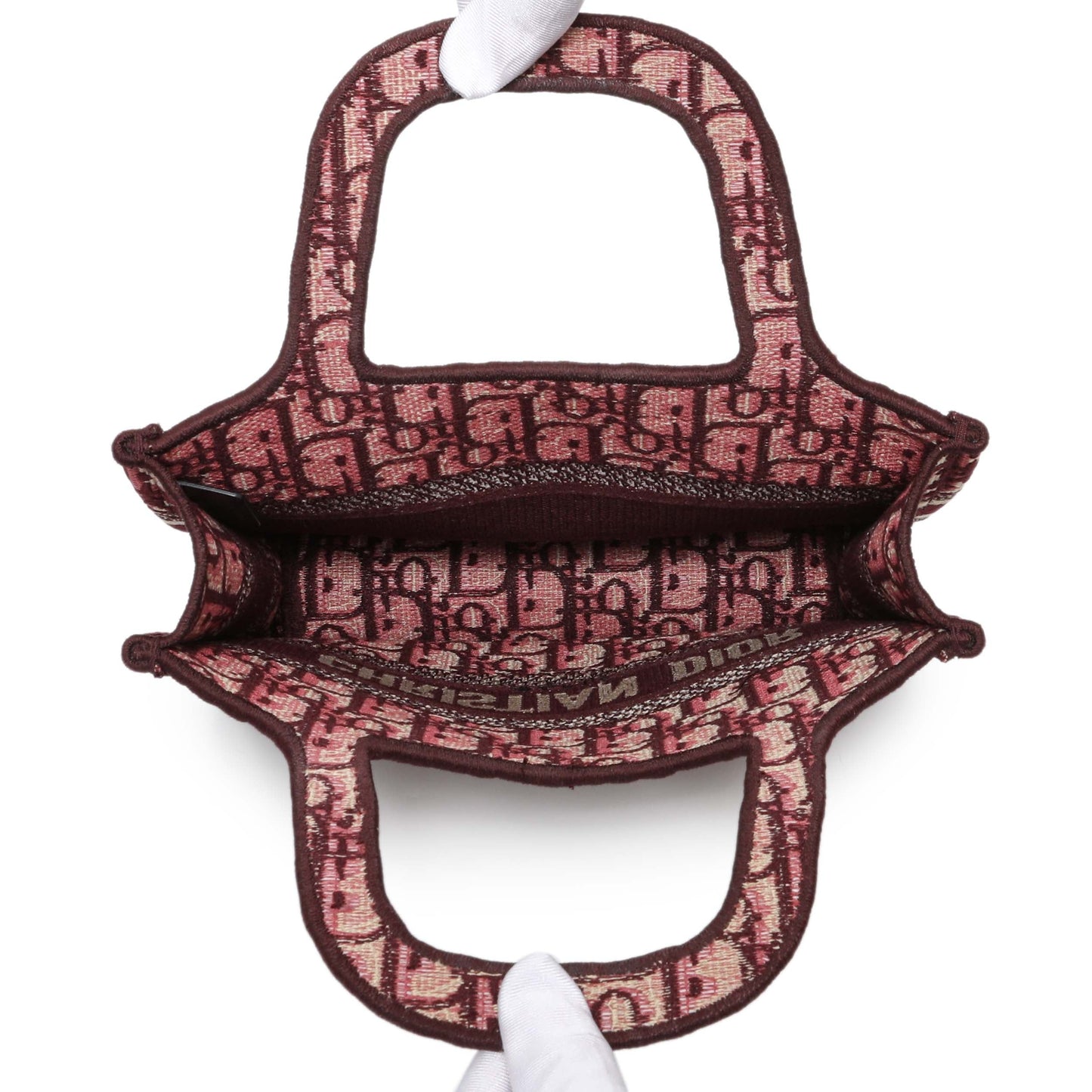 Exclusive Christian Dior Oblique Mini Book Tote — Alternate View 8