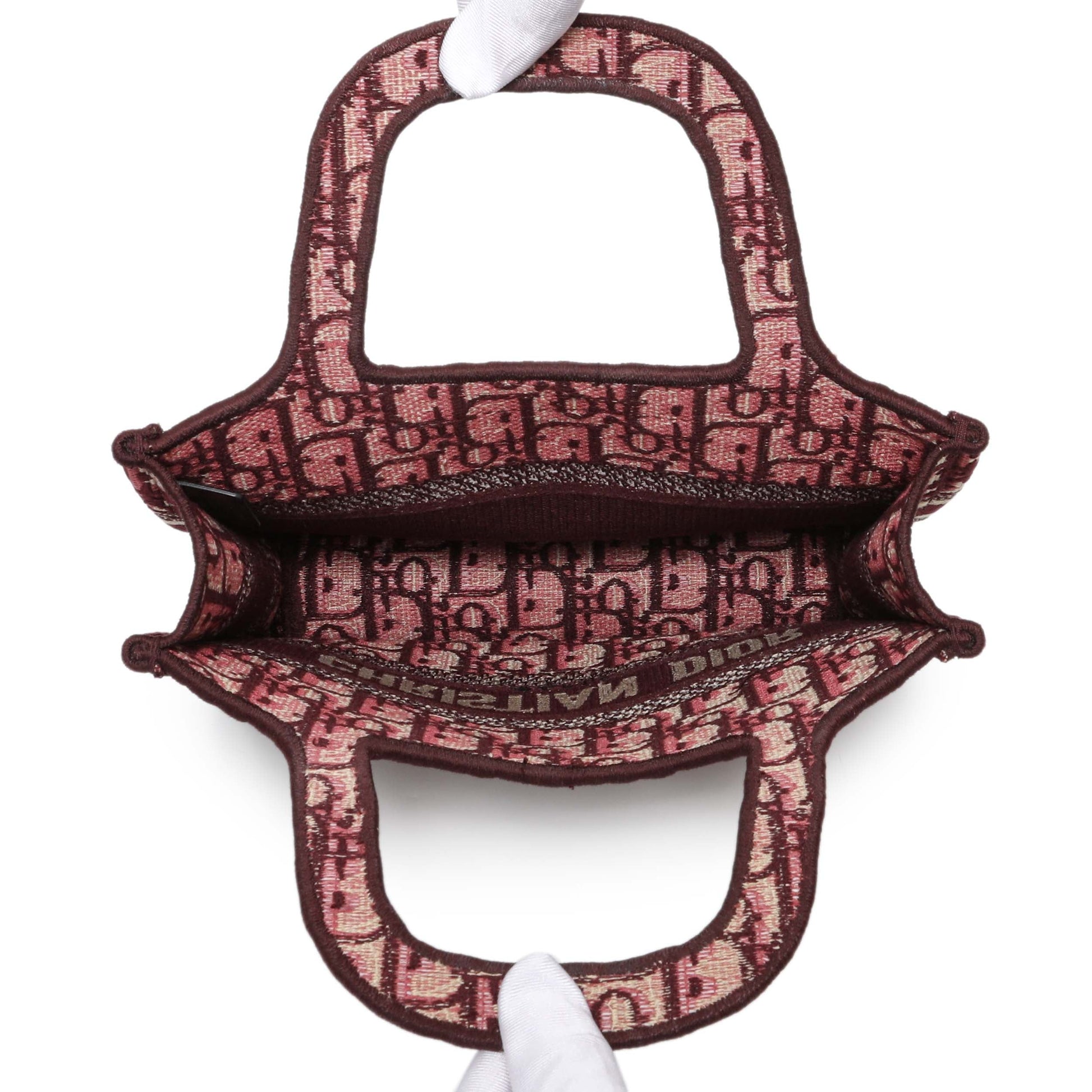 Exclusive Christian Dior Oblique Mini Book Tote — Alternate View 8