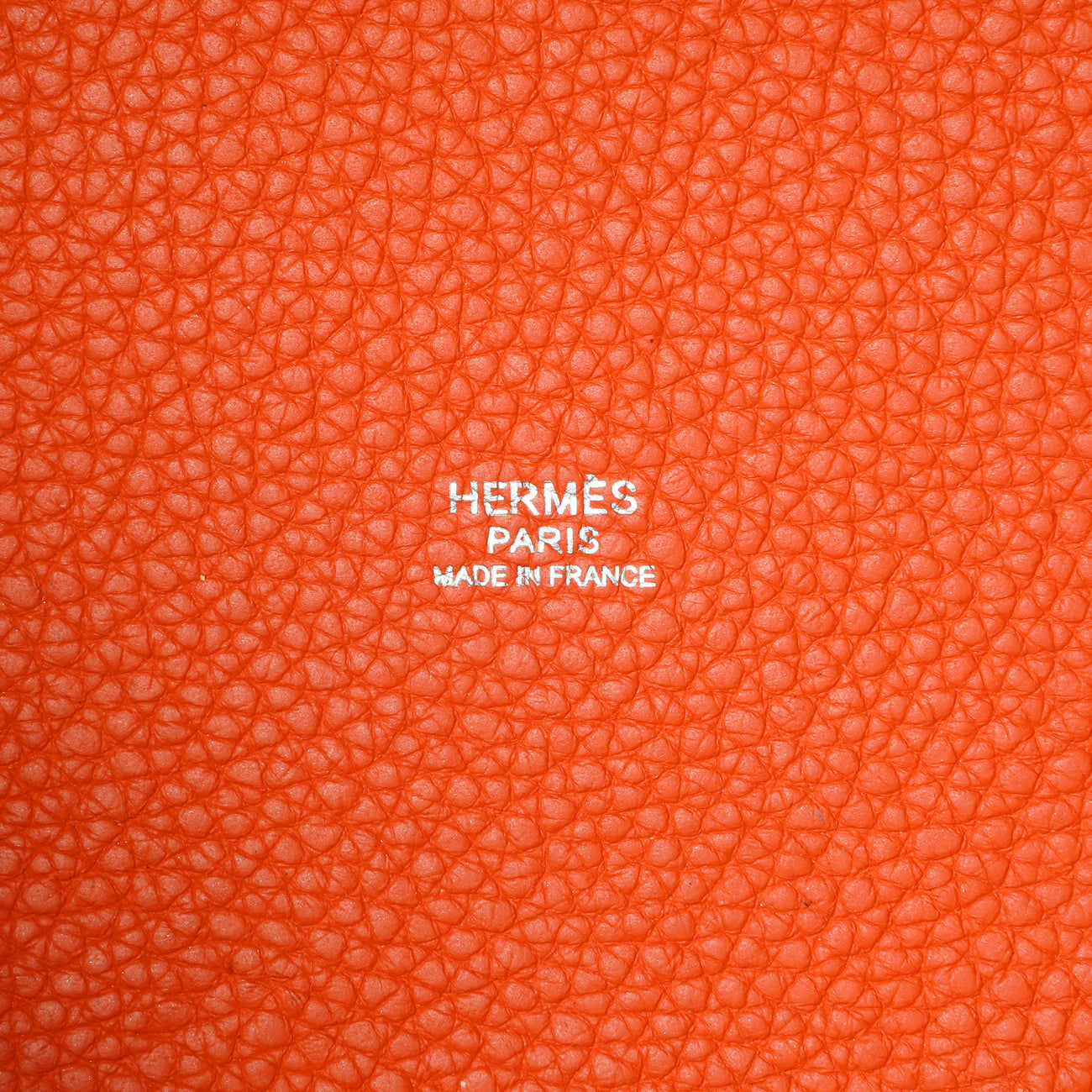 Exclusive Hermes Orange Clemence Picotin Lock 22 — Alternate View 9