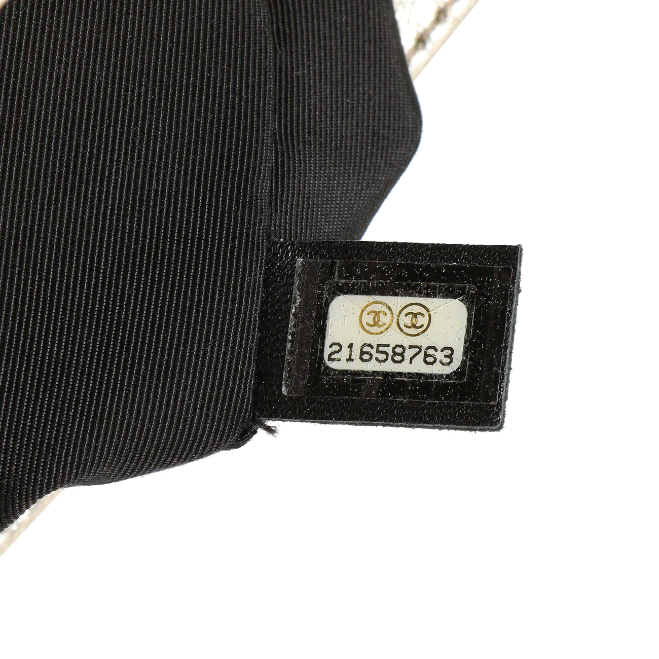 Exclusive Chanel Metallic Gold Black Goatskin Boy Shopping Tote — Alternate View 10