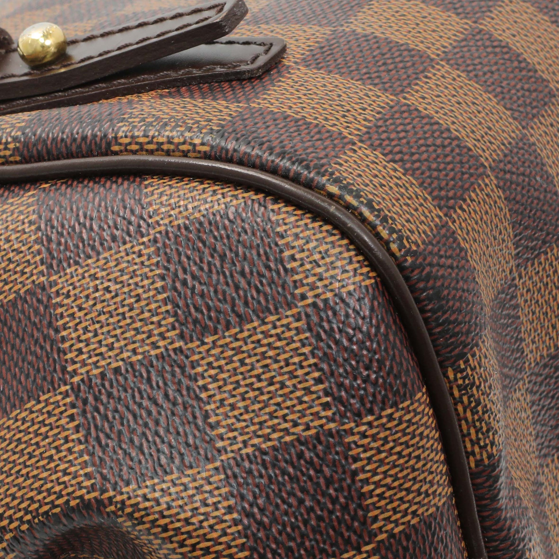 Exclusive Louis Vuitton Damier Ebene Rivington PM — Top View